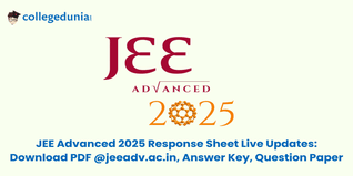 JEE Advanced Response Sheet 2025 (OUT) Live Updates: Release Date, Download PDF @jeeadv.ac.in